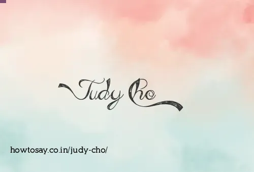 Judy Cho