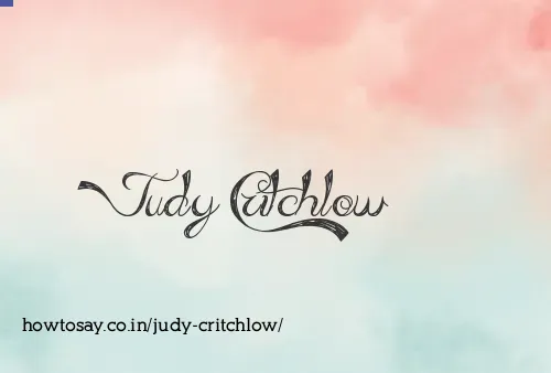 Judy Critchlow