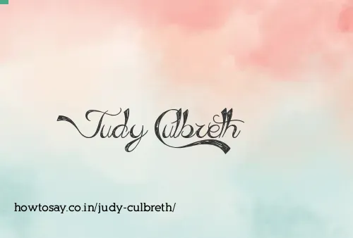 Judy Culbreth