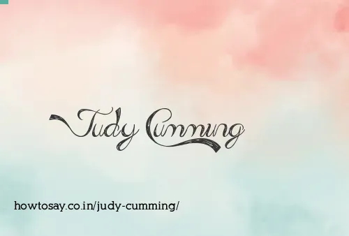 Judy Cumming