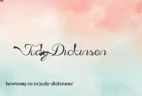 Judy Dickinson