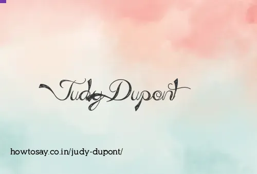 Judy Dupont