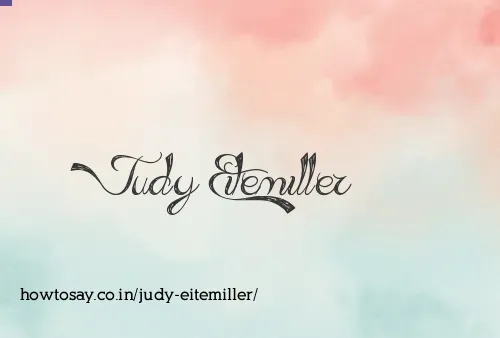 Judy Eitemiller