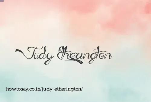 Judy Etherington