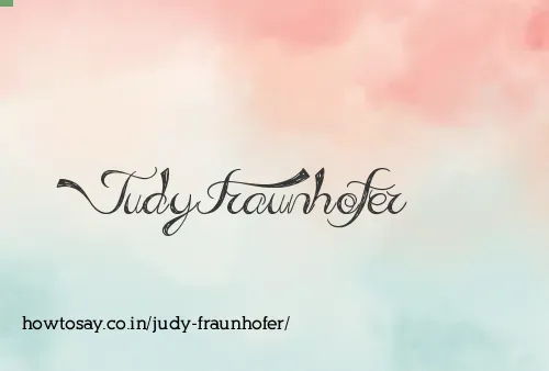 Judy Fraunhofer