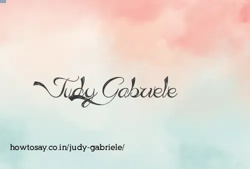 Judy Gabriele