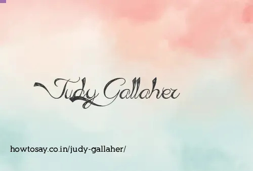 Judy Gallaher