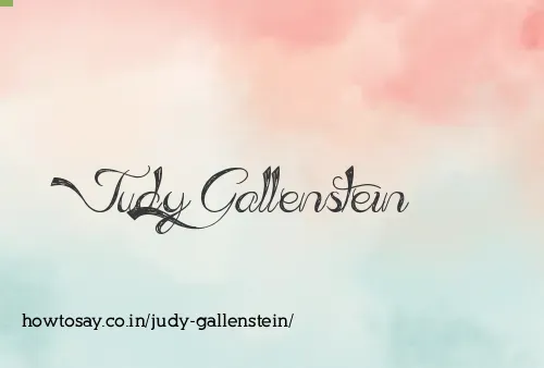 Judy Gallenstein