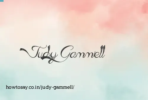 Judy Gammell
