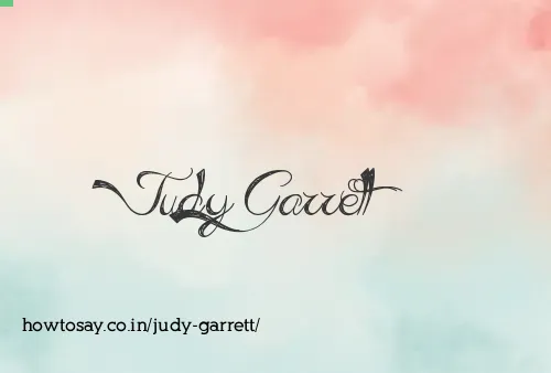 Judy Garrett