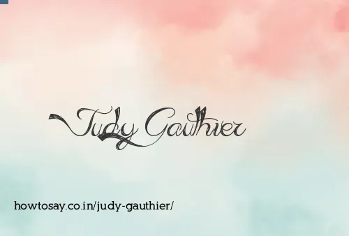 Judy Gauthier