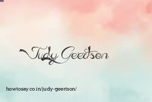Judy Geertson