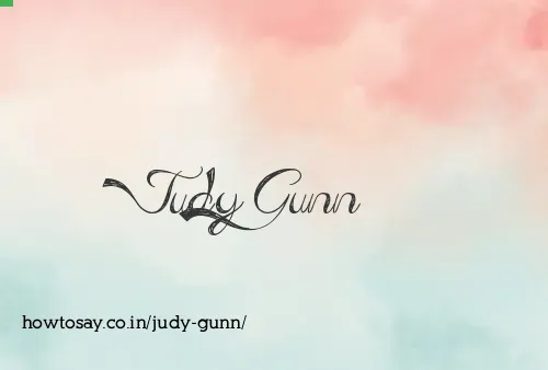 Judy Gunn