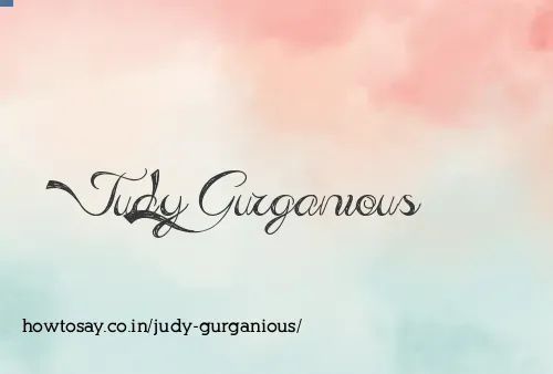 Judy Gurganious