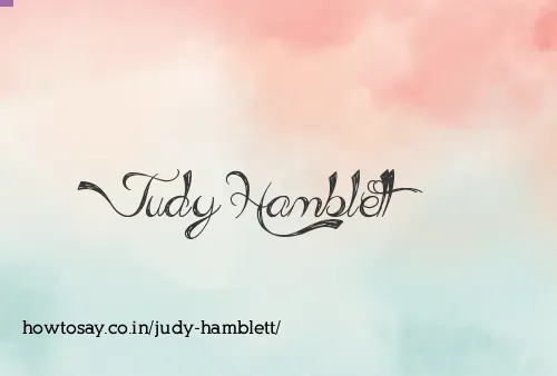 Judy Hamblett