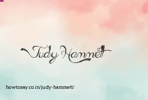 Judy Hammett