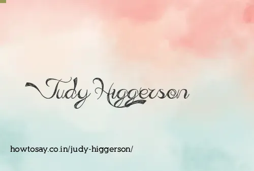 Judy Higgerson