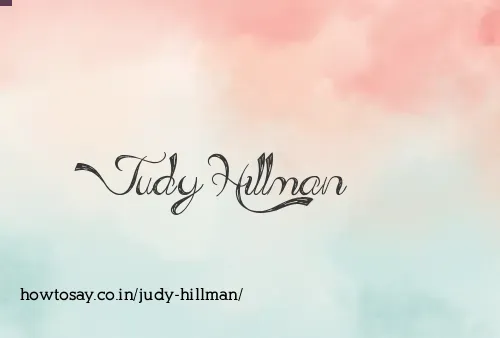 Judy Hillman