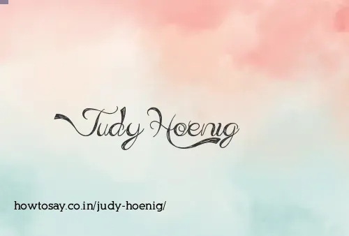 Judy Hoenig