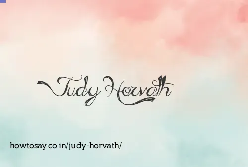 Judy Horvath