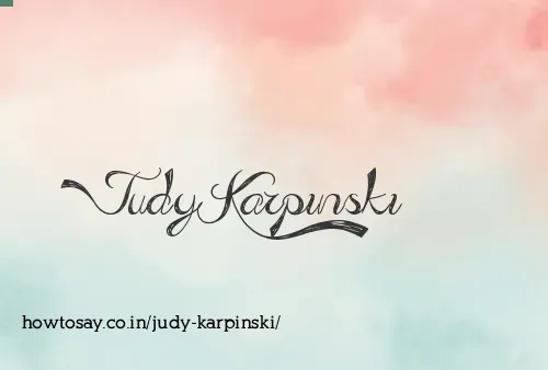 Judy Karpinski