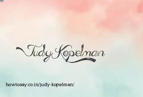 Judy Kopelman