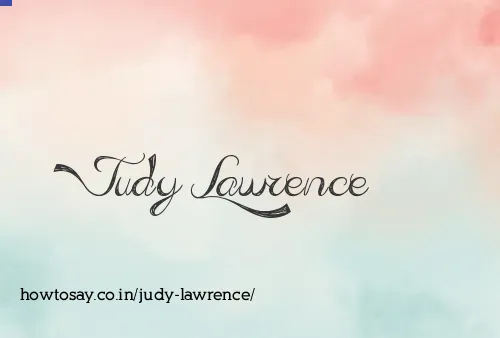 Judy Lawrence