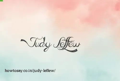 Judy Leffew