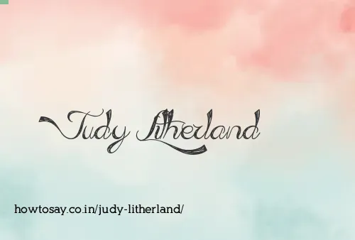 Judy Litherland