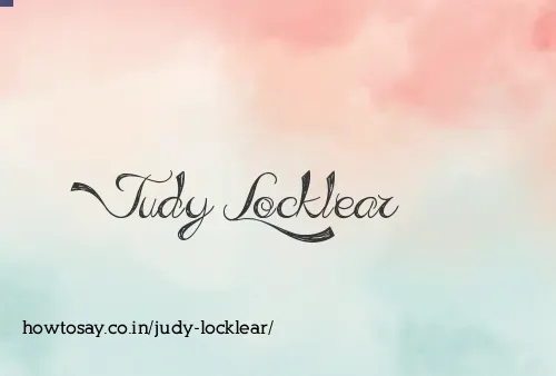 Judy Locklear