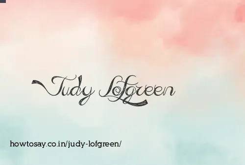 Judy Lofgreen