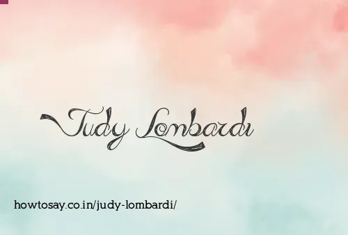 Judy Lombardi
