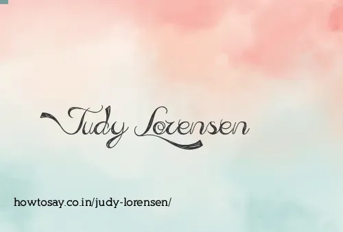 Judy Lorensen