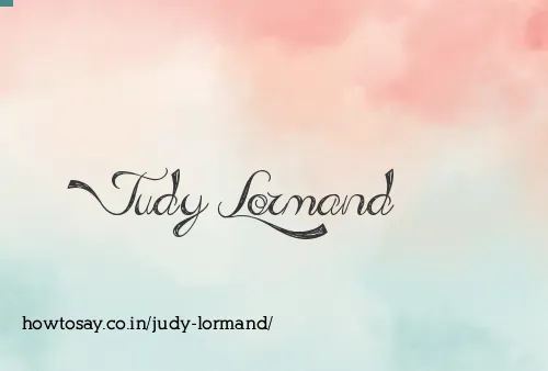 Judy Lormand