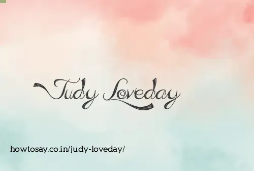 Judy Loveday