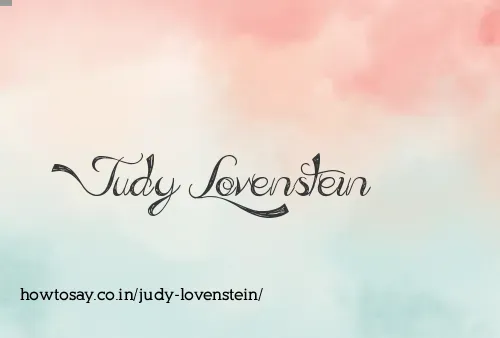 Judy Lovenstein