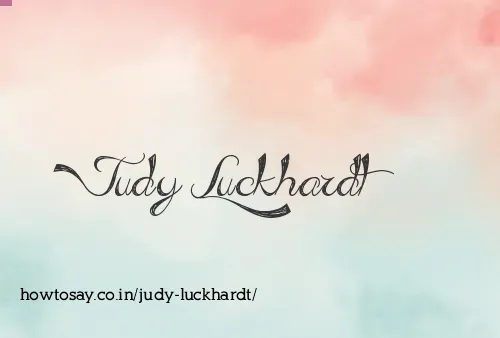 Judy Luckhardt