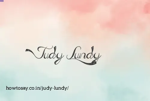 Judy Lundy