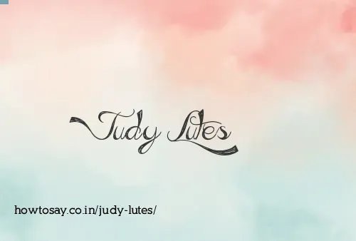 Judy Lutes