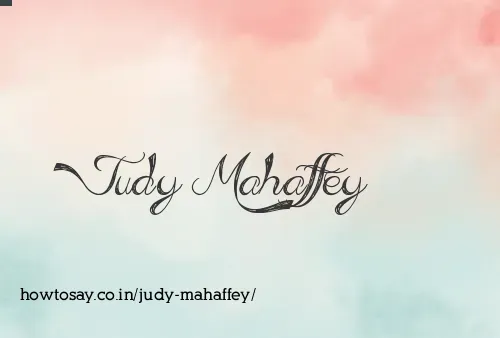 Judy Mahaffey