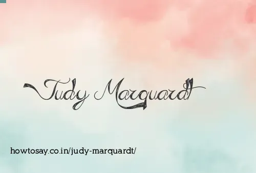 Judy Marquardt