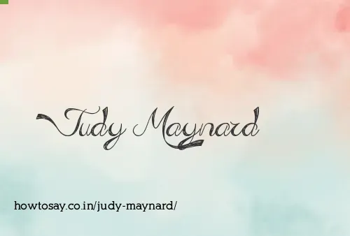 Judy Maynard