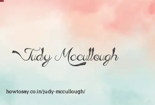 Judy Mccullough