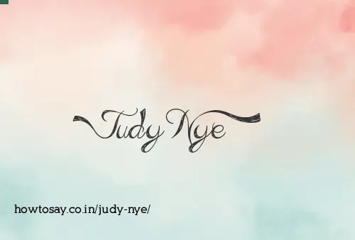 Judy Nye