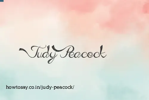 Judy Peacock