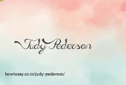 Judy Pederson