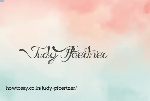 Judy Pfoertner