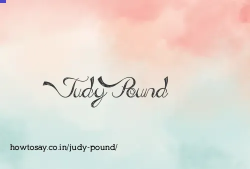 Judy Pound