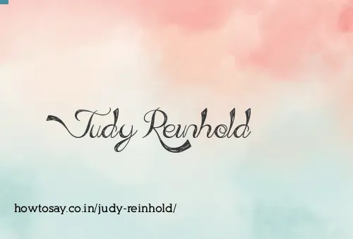 Judy Reinhold