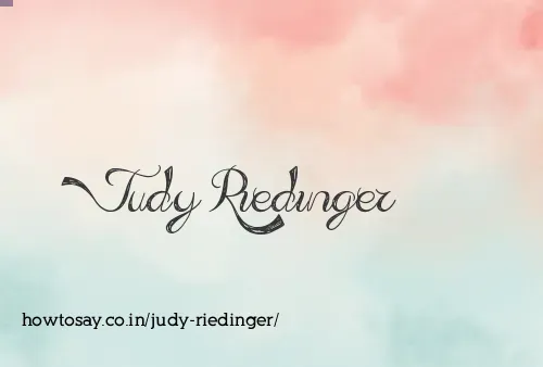 Judy Riedinger